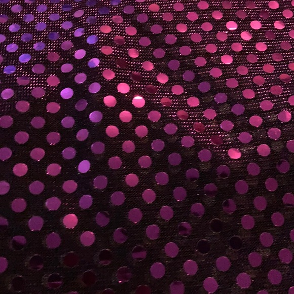 2.25 yards of purple confetti dot fabric - Picture 1 of 3